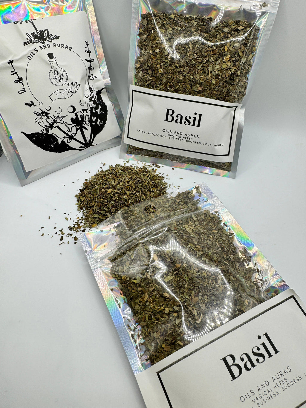 Basil Herb Pouch - Metaphysical Use