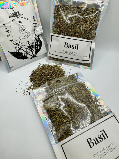 Basil Herb Pouch - Metaphysical Use