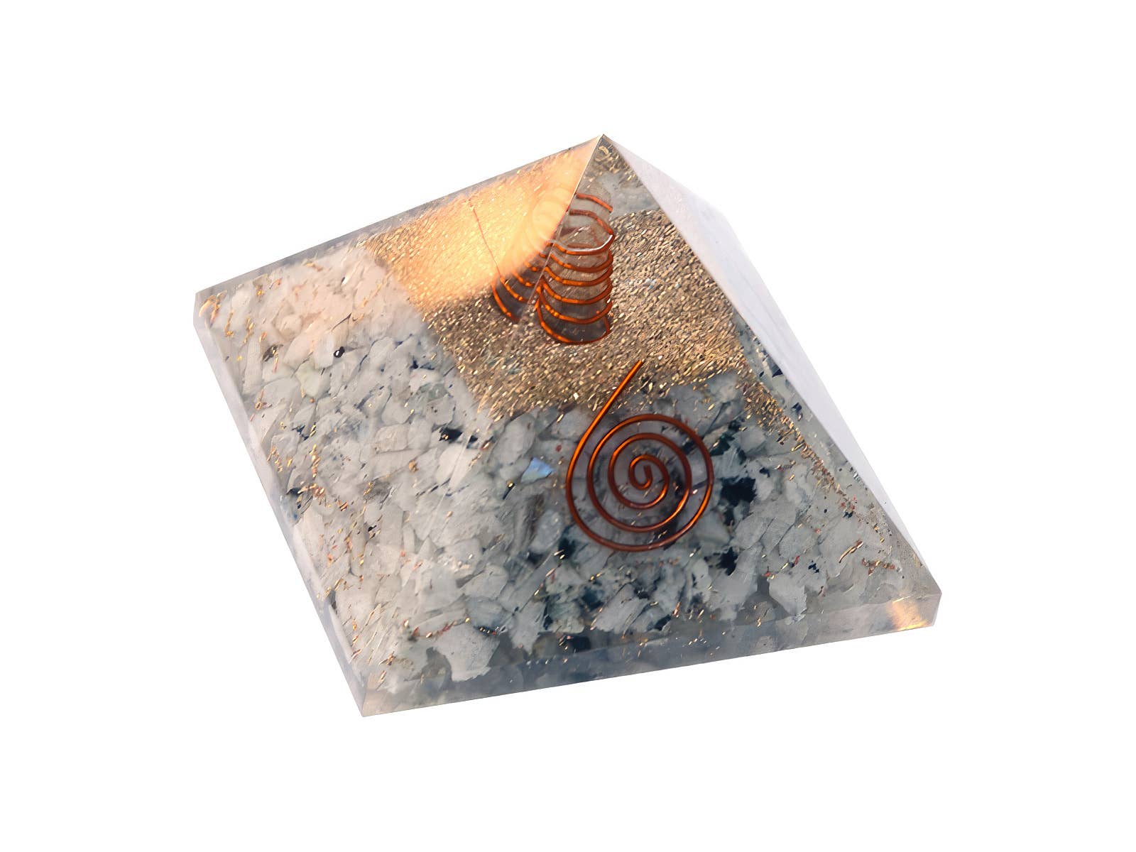 Pyramid Moonstone Healing Stone