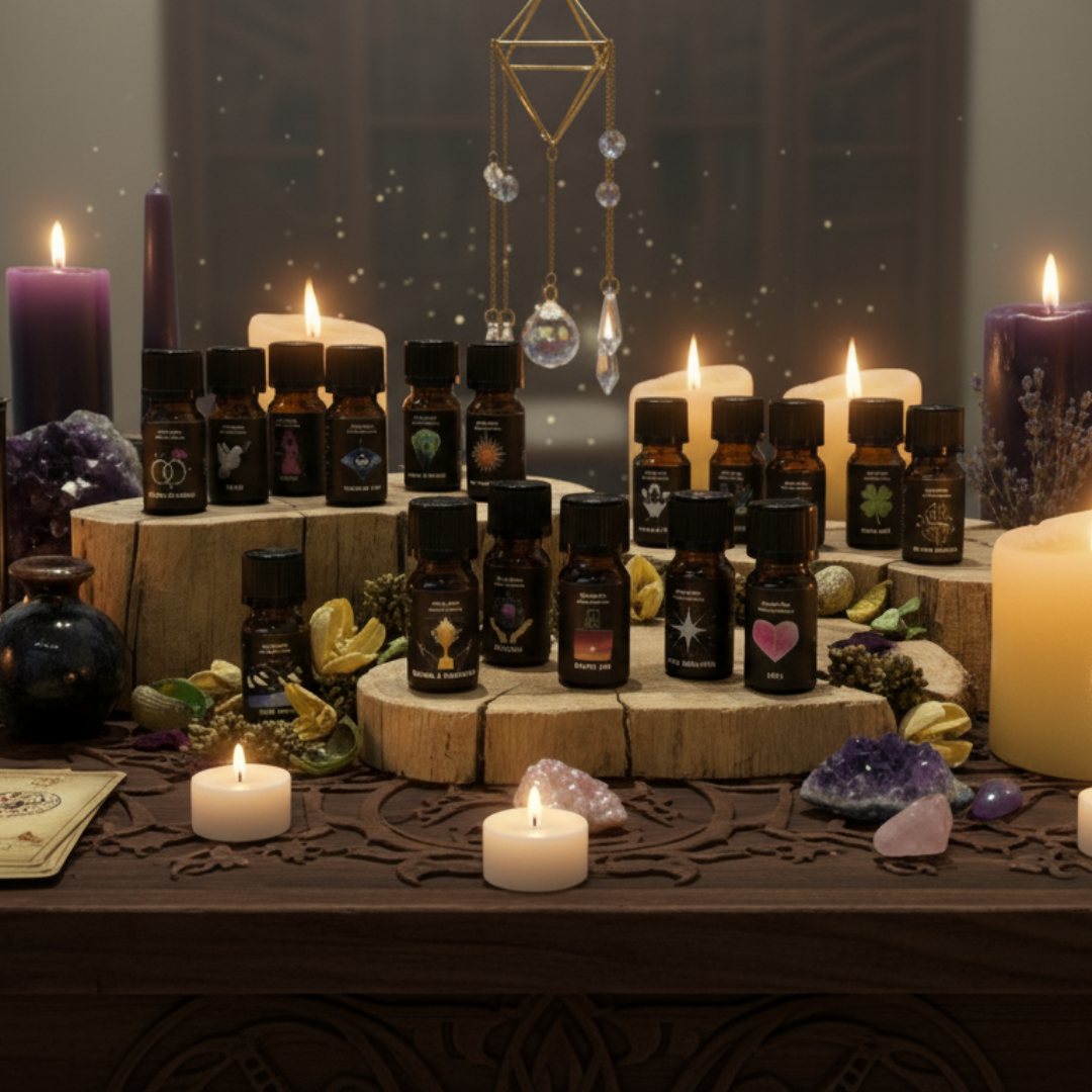Attract Wealth Manifestation Oil | Intention & Ritual Oil