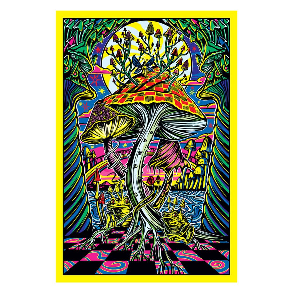 Magic Mushroom Tapestry