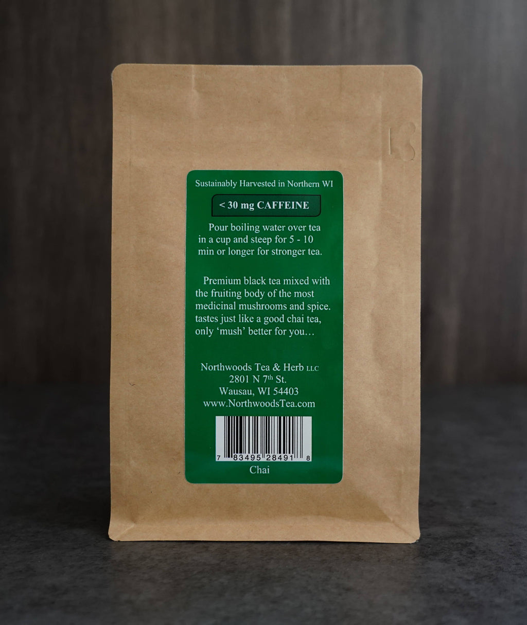 Mushroom Chai tea