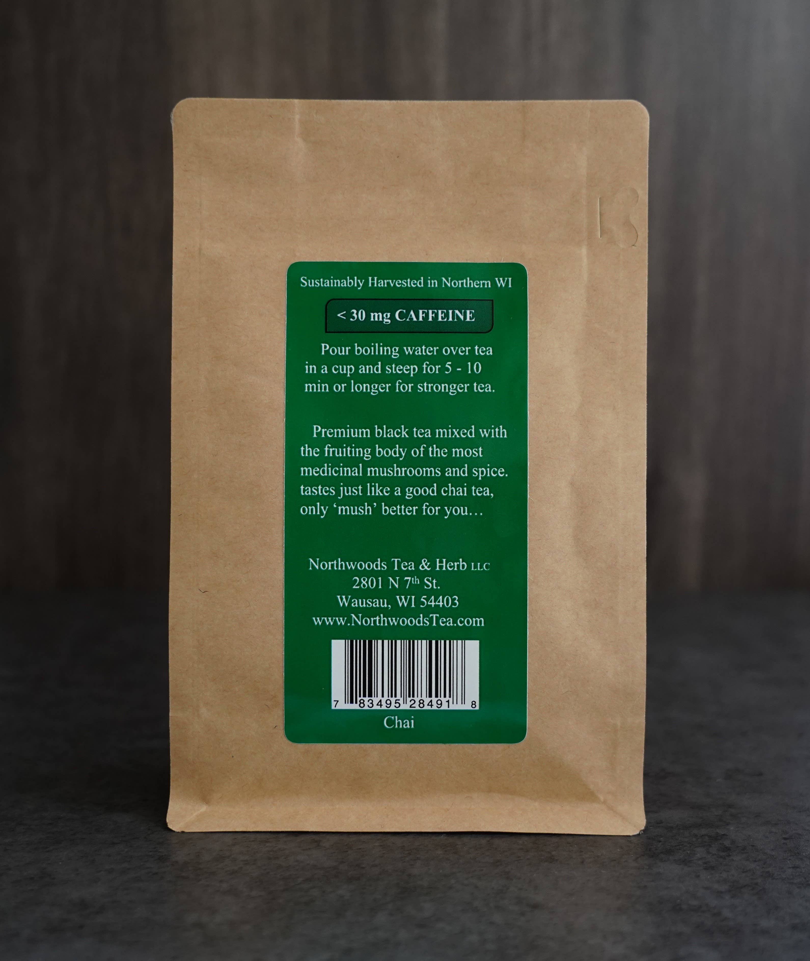 Mushroom Chai tea