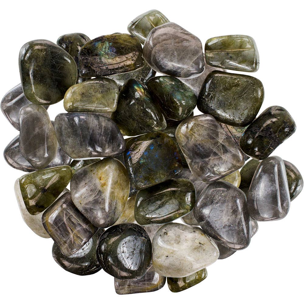 Tumbled Stone Labradorite (1 Lb)