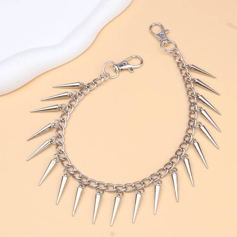 Trendy Crossbody Bag with Decorative Chains for Women