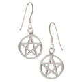 Traditional Pentacle Earrings