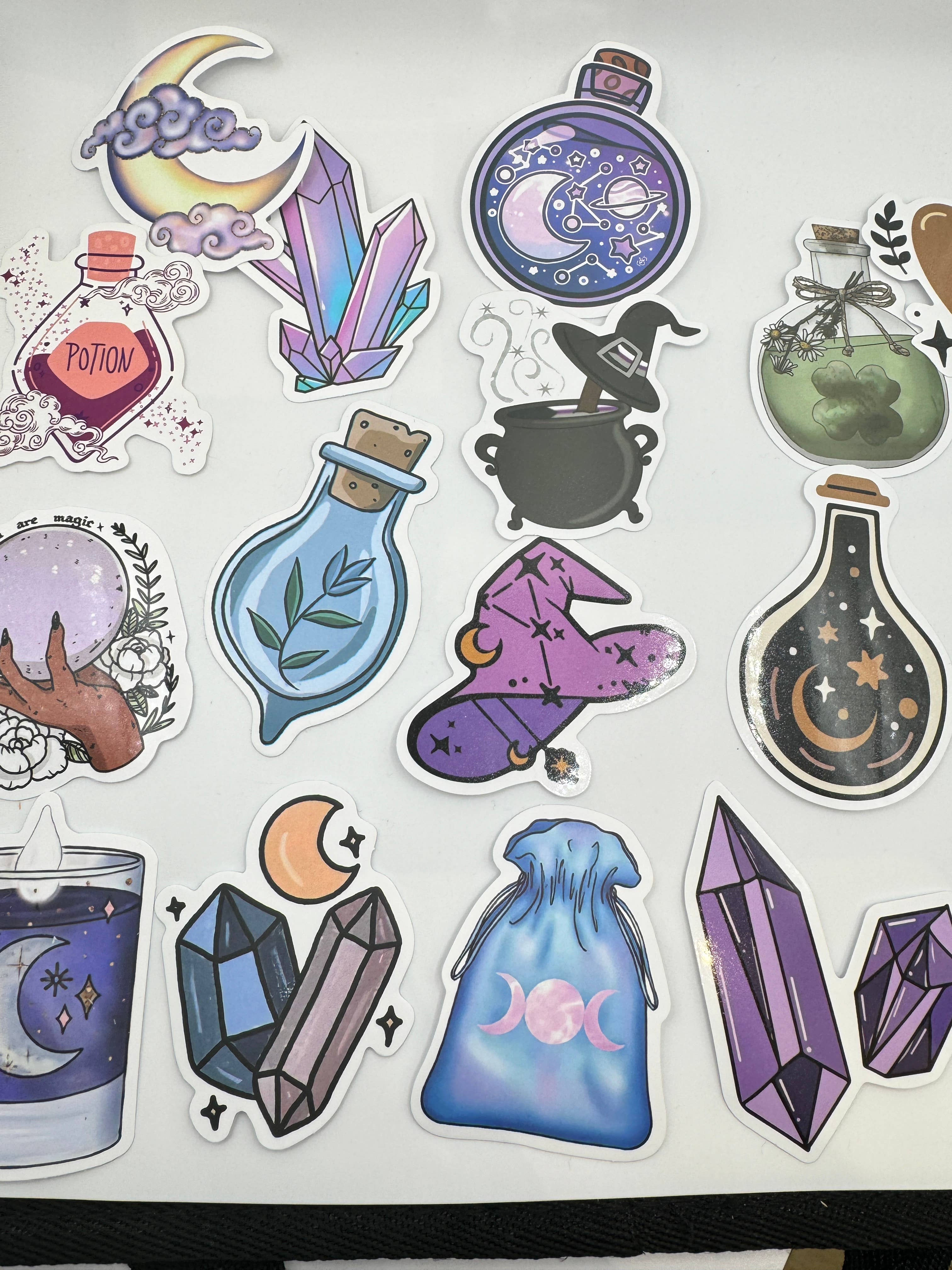 Crystal-Witchy Sticker Pack