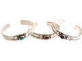 MOONLIGHT PATH ANTIQUE SILVER & GEMSTONE BRACELET