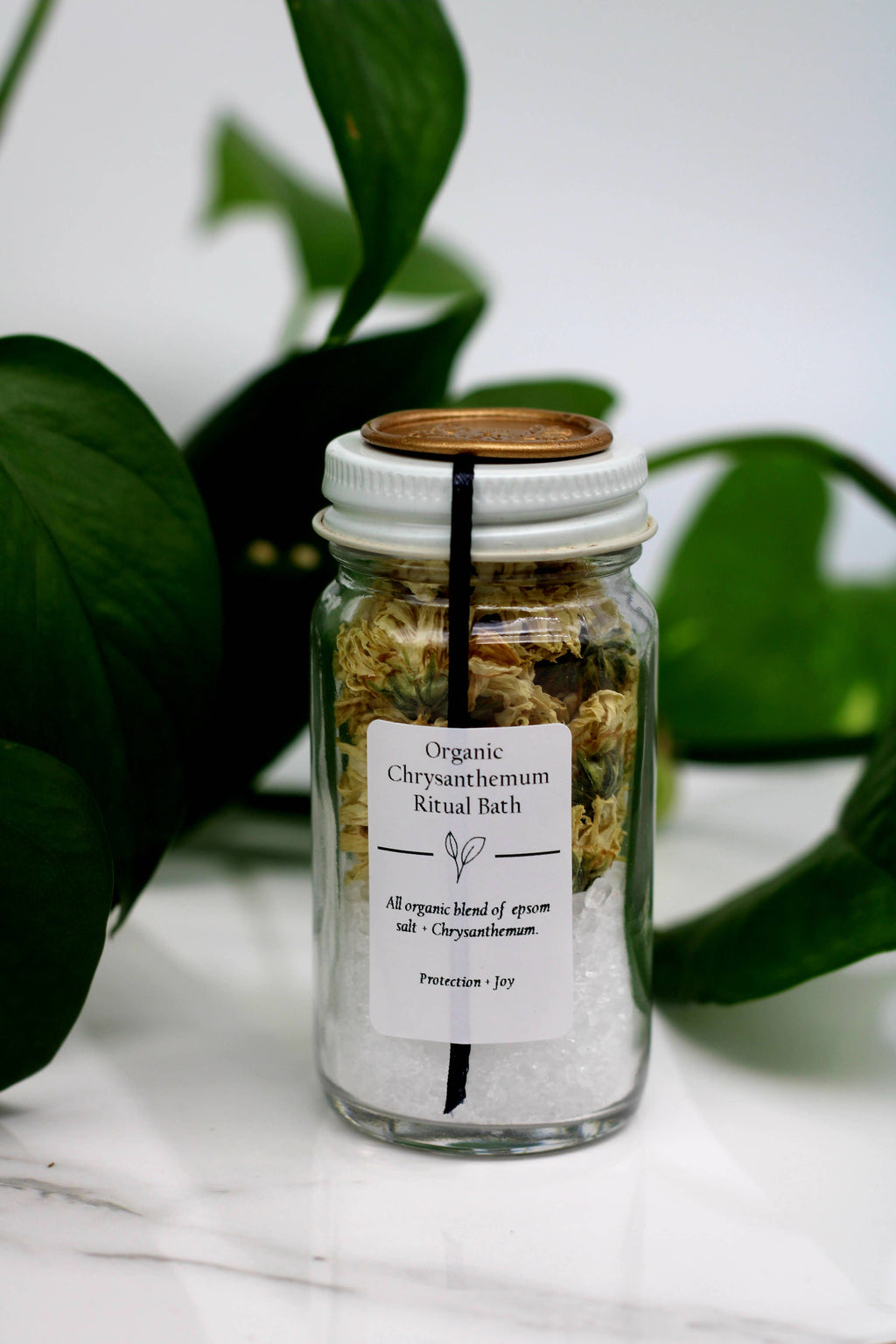 Organic Chrysanthemum Ritual Bath Salt