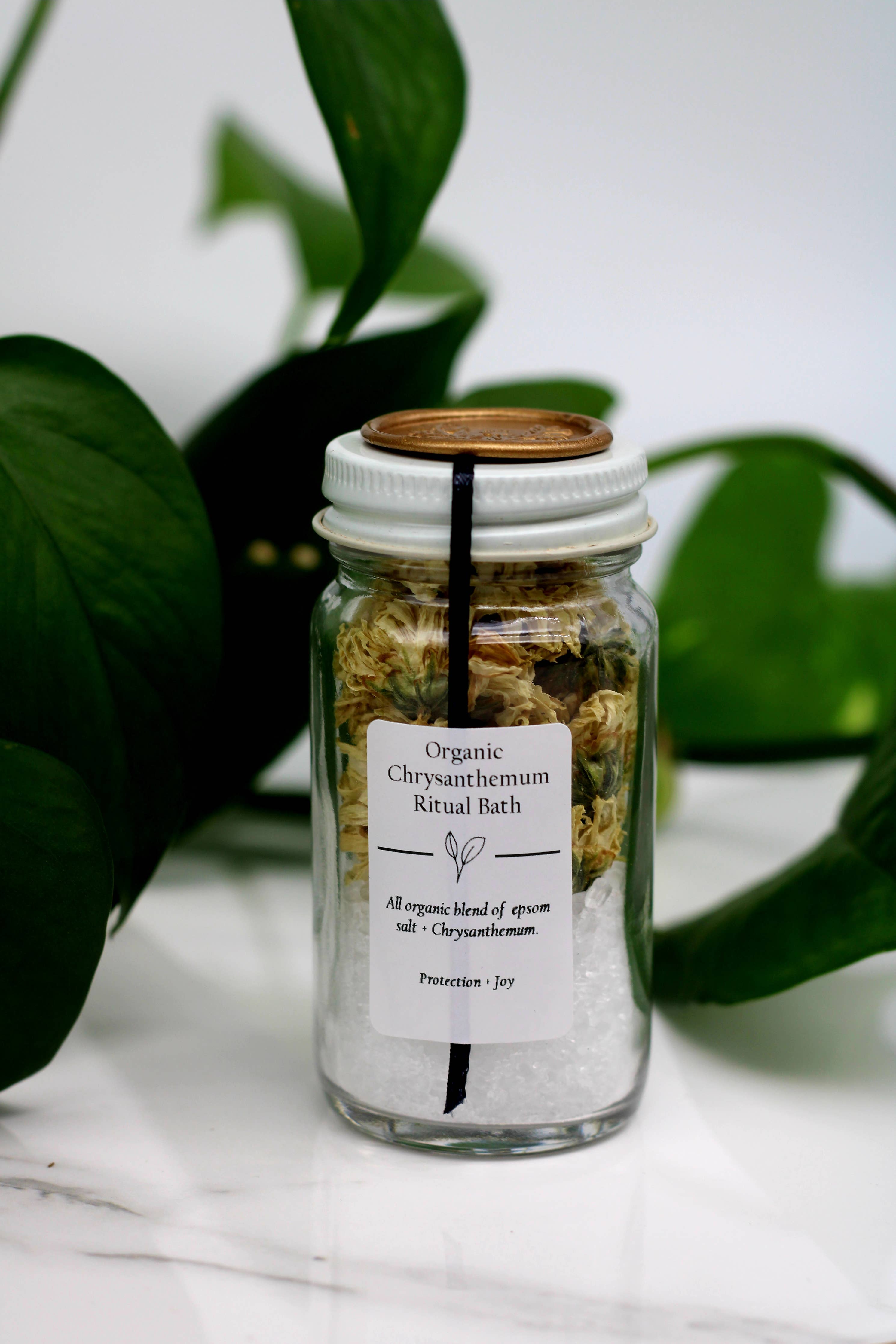 Organic Chrysanthemum Ritual Bath Salt