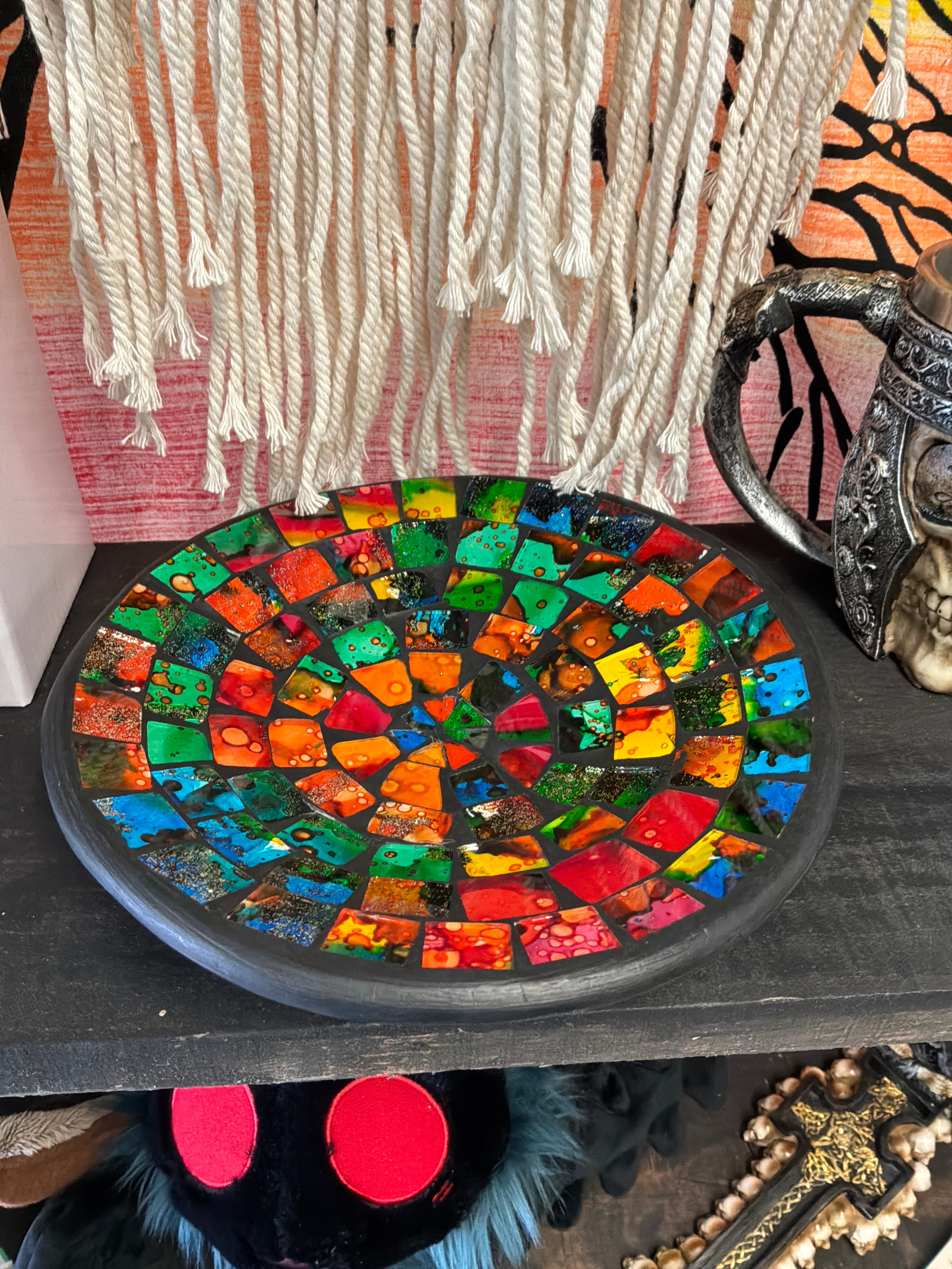 ASSORTED MOSAIC BOWLS