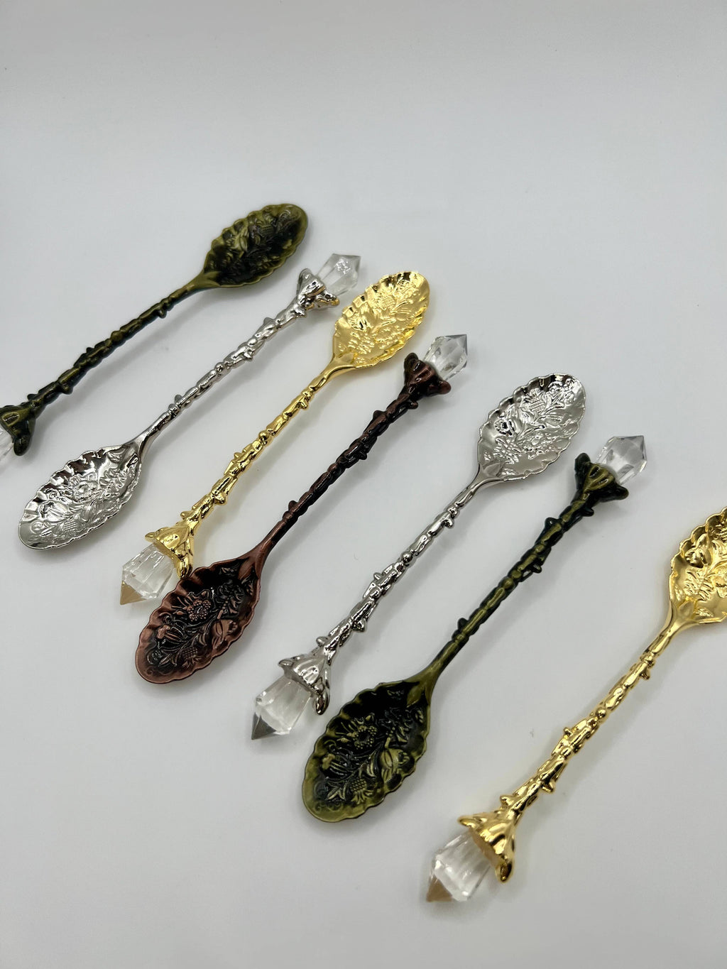 Crystal Tea Spoon - Decorative Crystal Witch Spoon