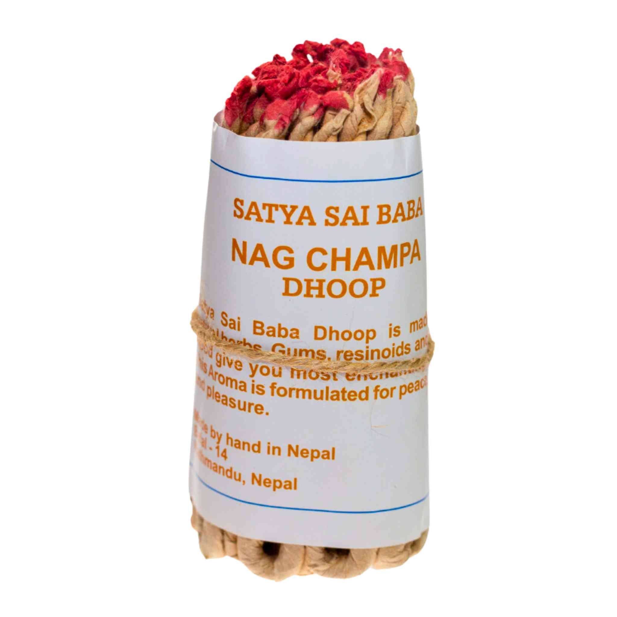 Nag Champa Dhoop Rope Incense.