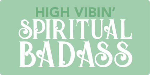 Spiritual Badass Embroidered Patch