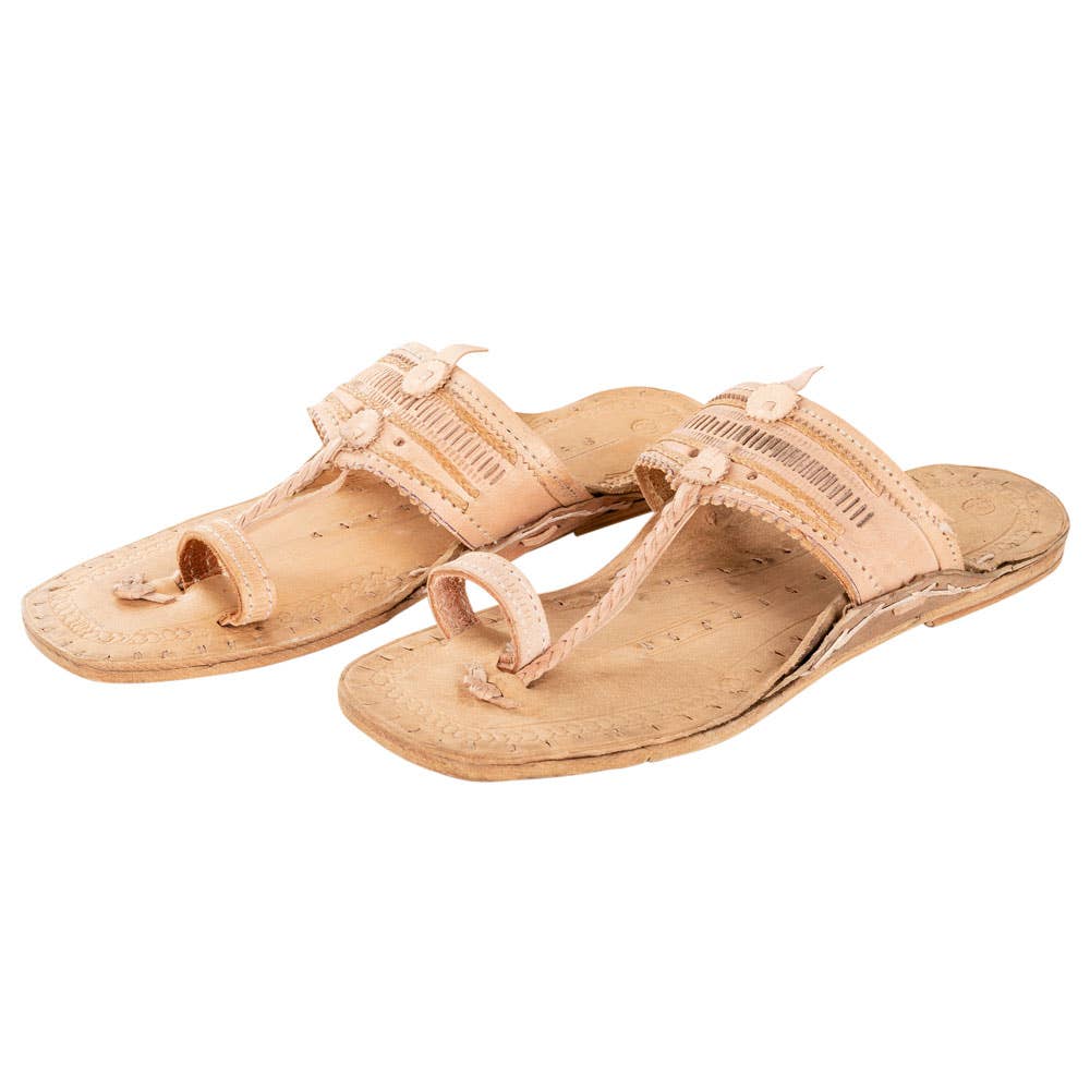 Buffalo Sandals Natural
