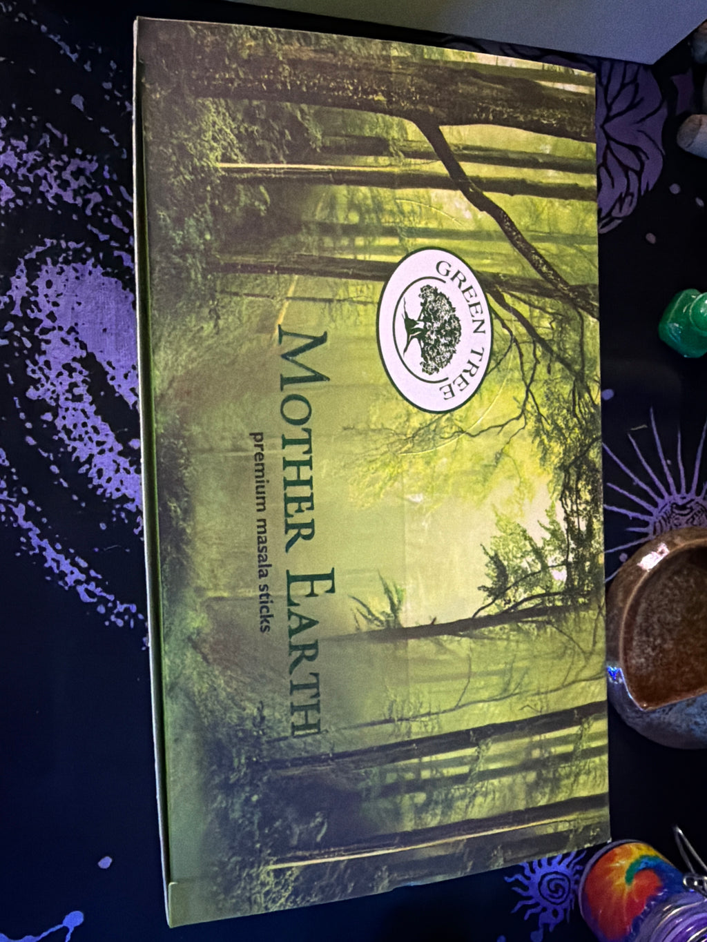 5 Gr each Green Tree Incense 15 Gr - Mother Earth