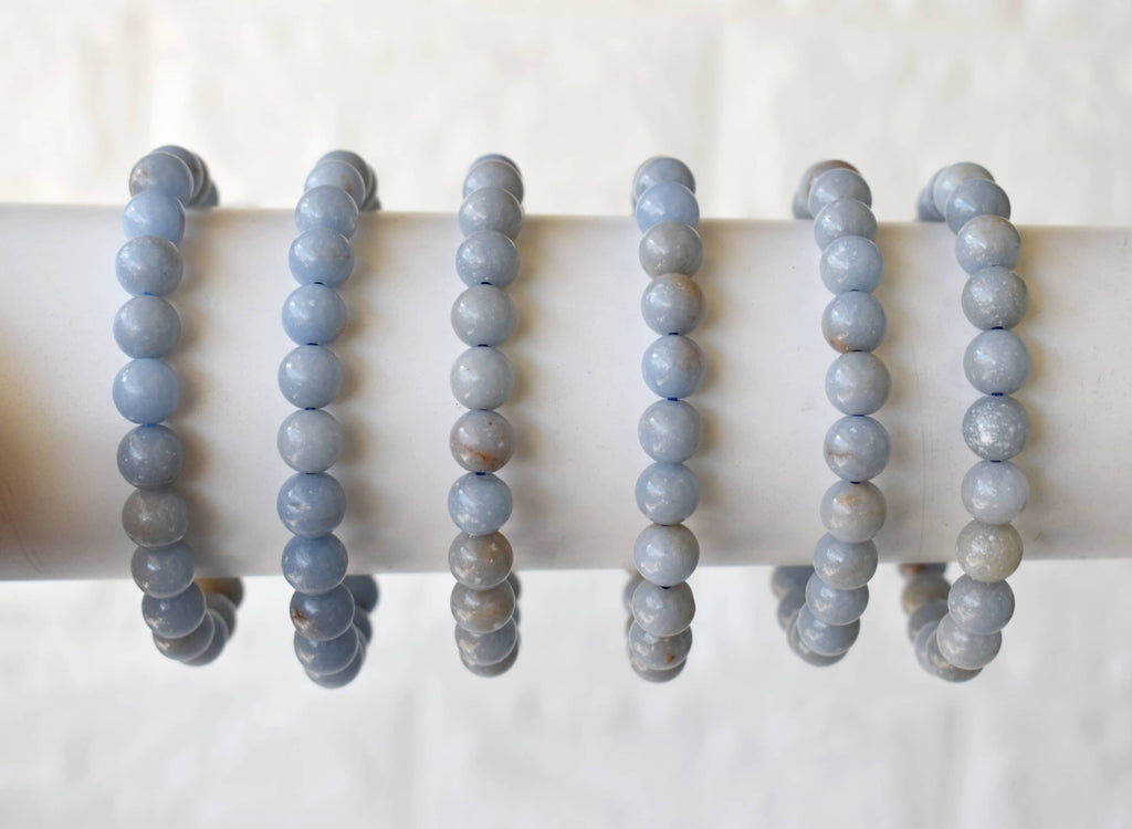 Healing Bracelet | Angelite | Gemstone Bracelet