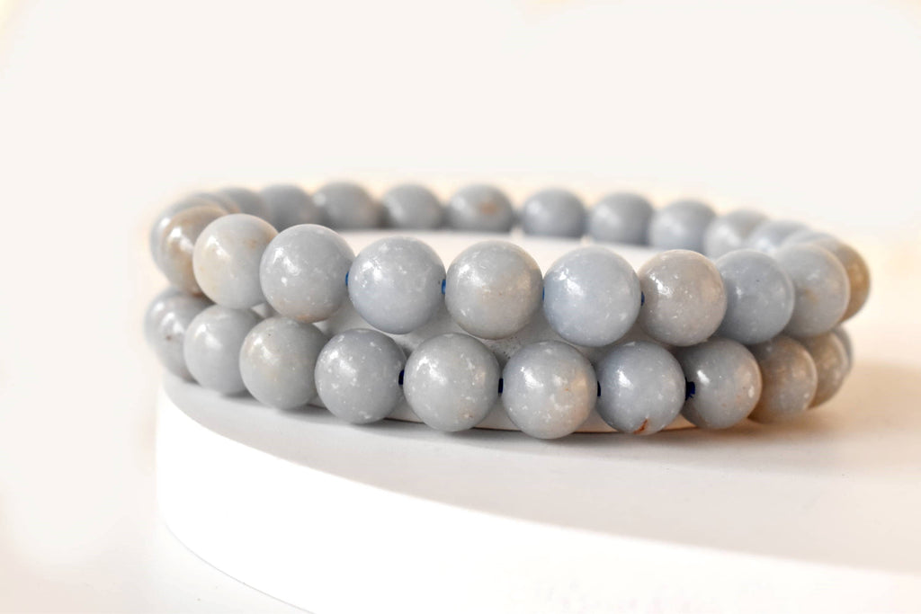 Healing Bracelet | Angelite | Gemstone Bracelet