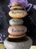 Harmony Peace Balance backflow incense burner