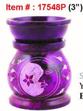 Stone Oil Burner (3 in.) - Purple Celestial