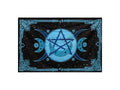 Triple Moon Pentagram Tapestry