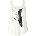FEATHER WITH BIRDS TANK TOP