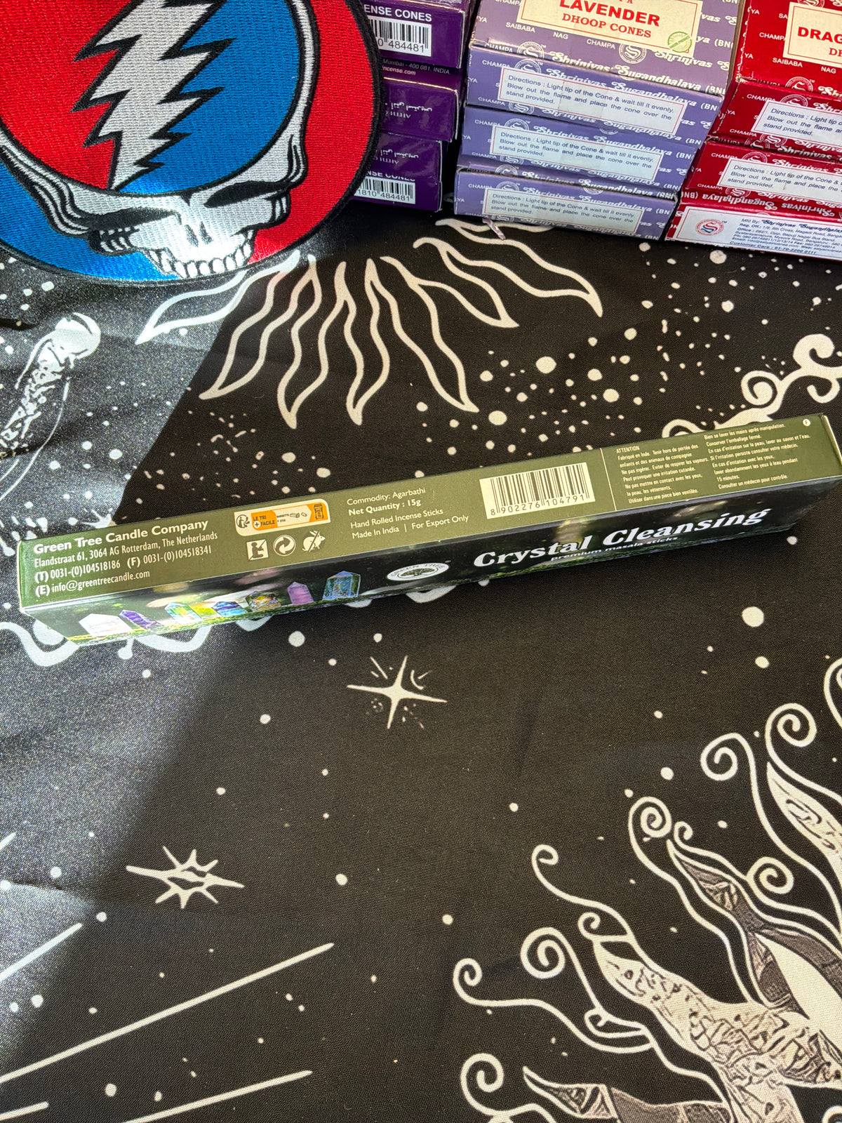 Green Tree Incense 15 Gr - Crystal Cleansing