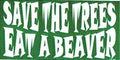 Save the Trees... Bumper Sticker