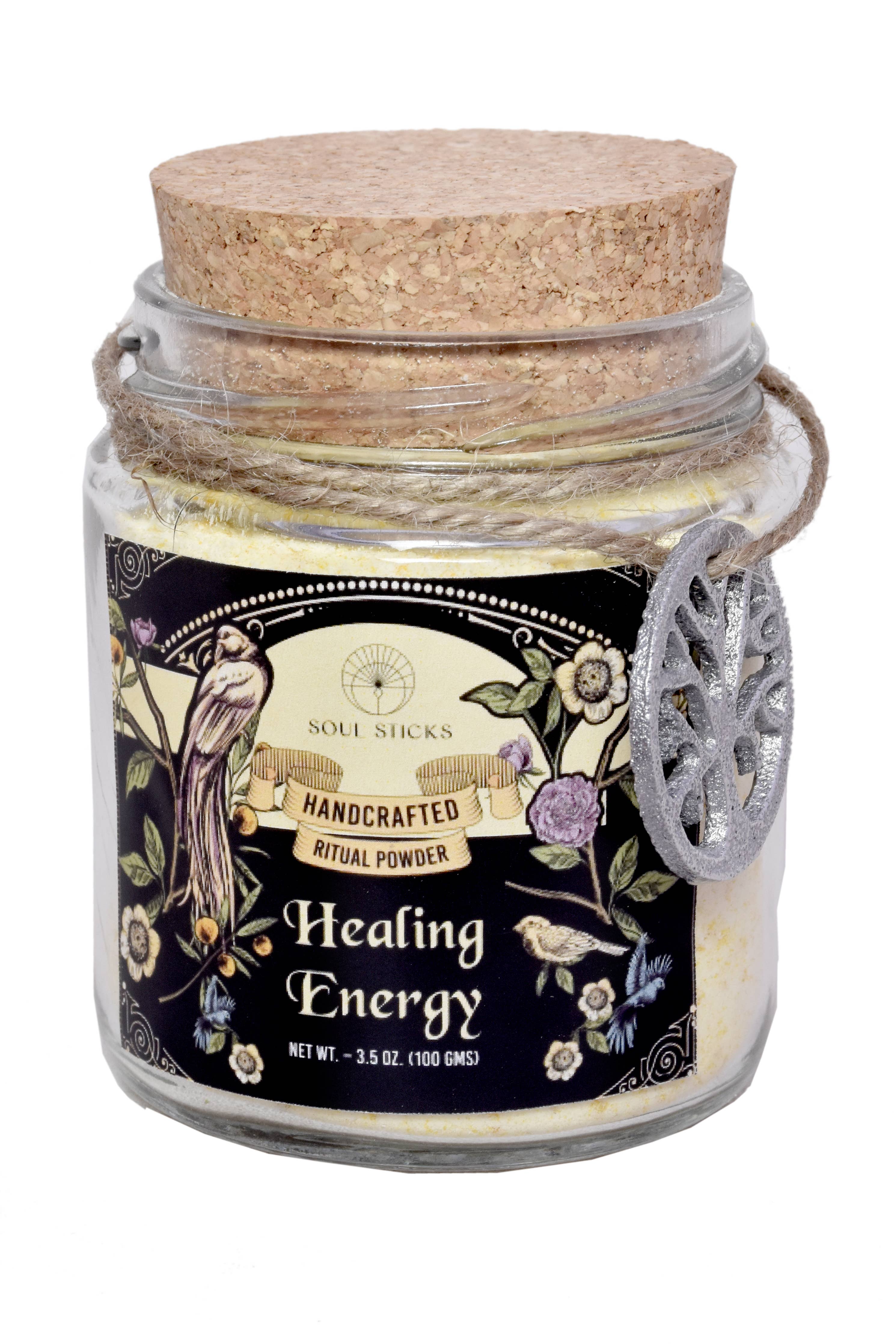 Ritual Spell Powder Jar - Healing Energy (3.5 oz)
