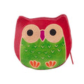 Owl Leather Coin Purse