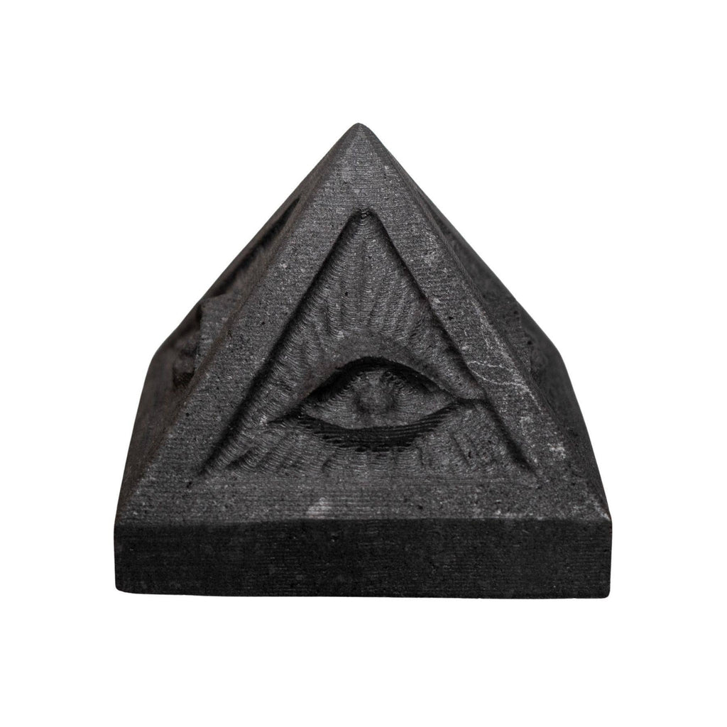 Shungite Evil Eye Pyramid.