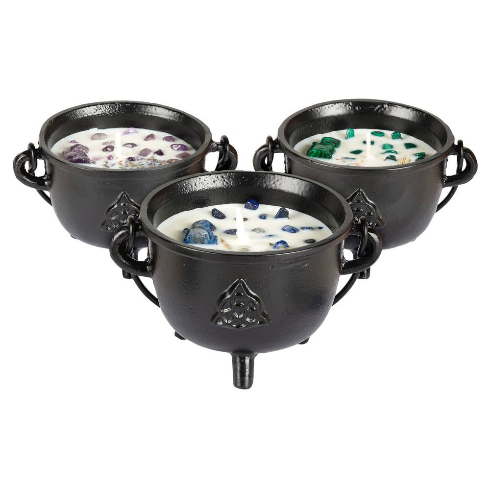 LARGE CAULDRON CANDLES