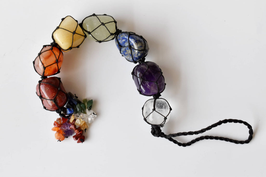 Crystal Hanger | 7 Chakra | Stone Hanger Car Accessories