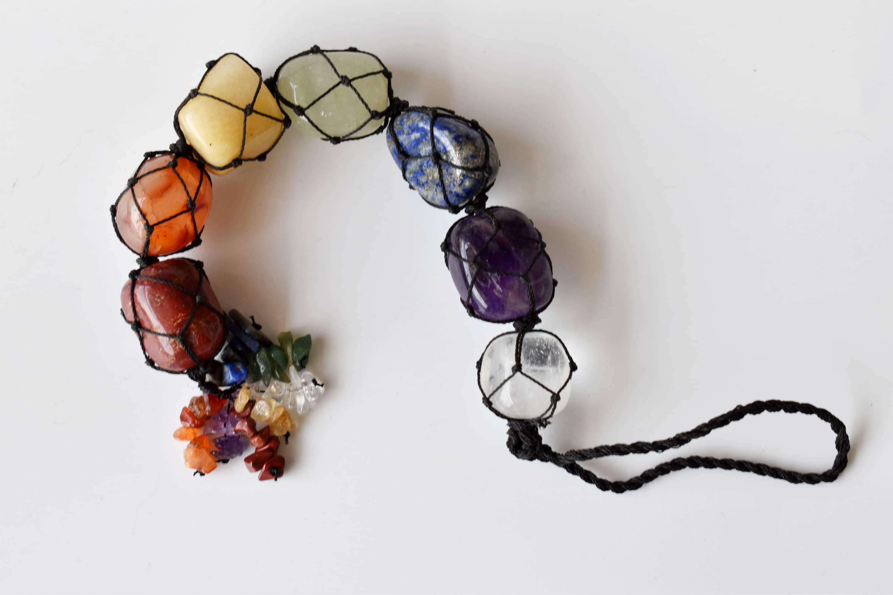 Crystal Hanger | 7 Chakra | Stone Hanger Car Accessories