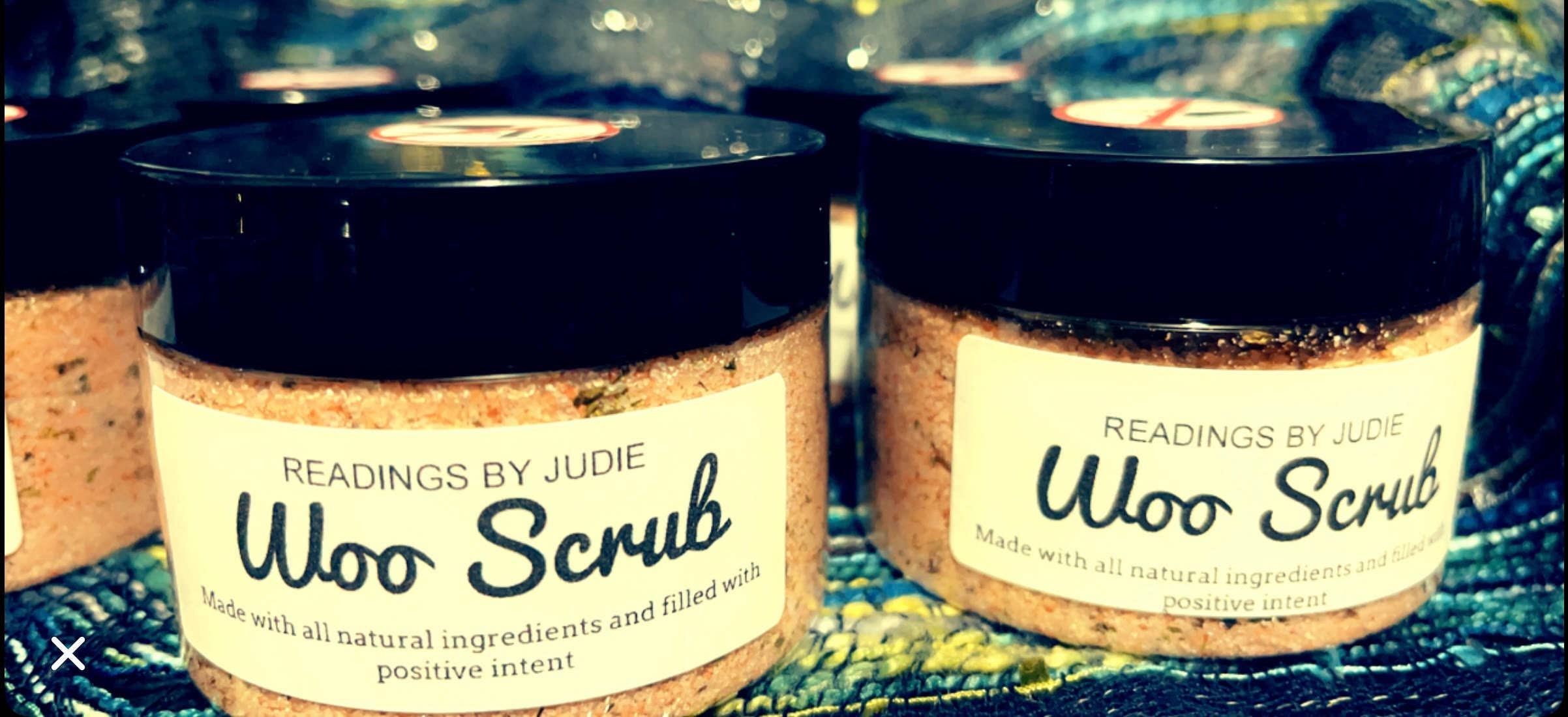 Mrs. Judies Crystal Infused Woo Scrub