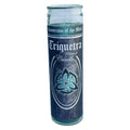 7 Day Glass Ritual Candle - Triquetra - Patchouli