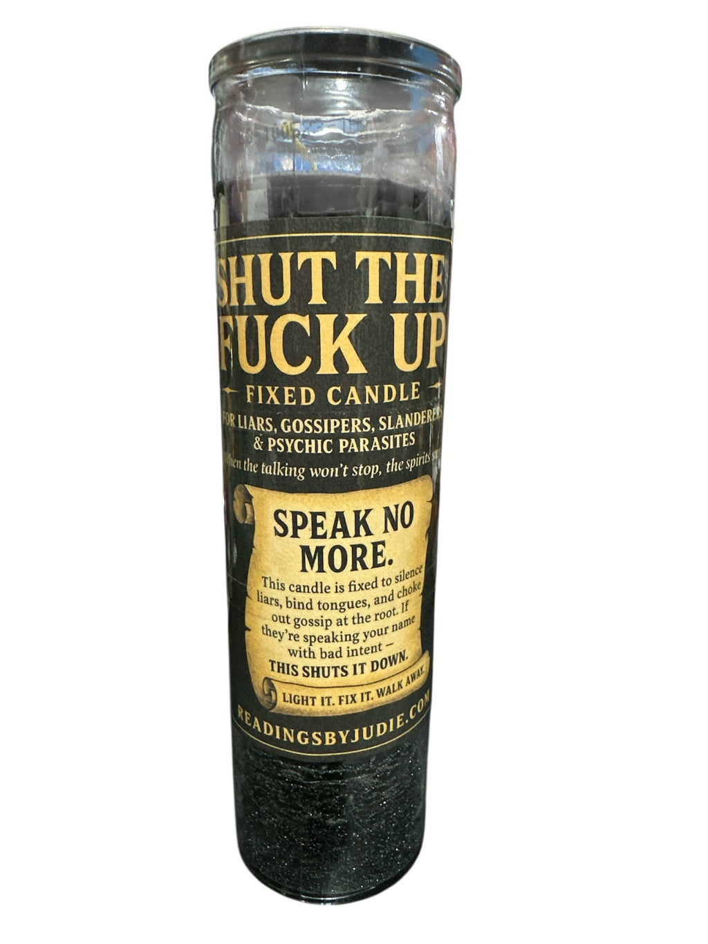 Shut The “F” Up Candle