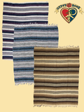 Striped Mexican Falsa Blanket