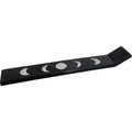 Wood Incense Holder Mosaic - Moon Phases - Black Background