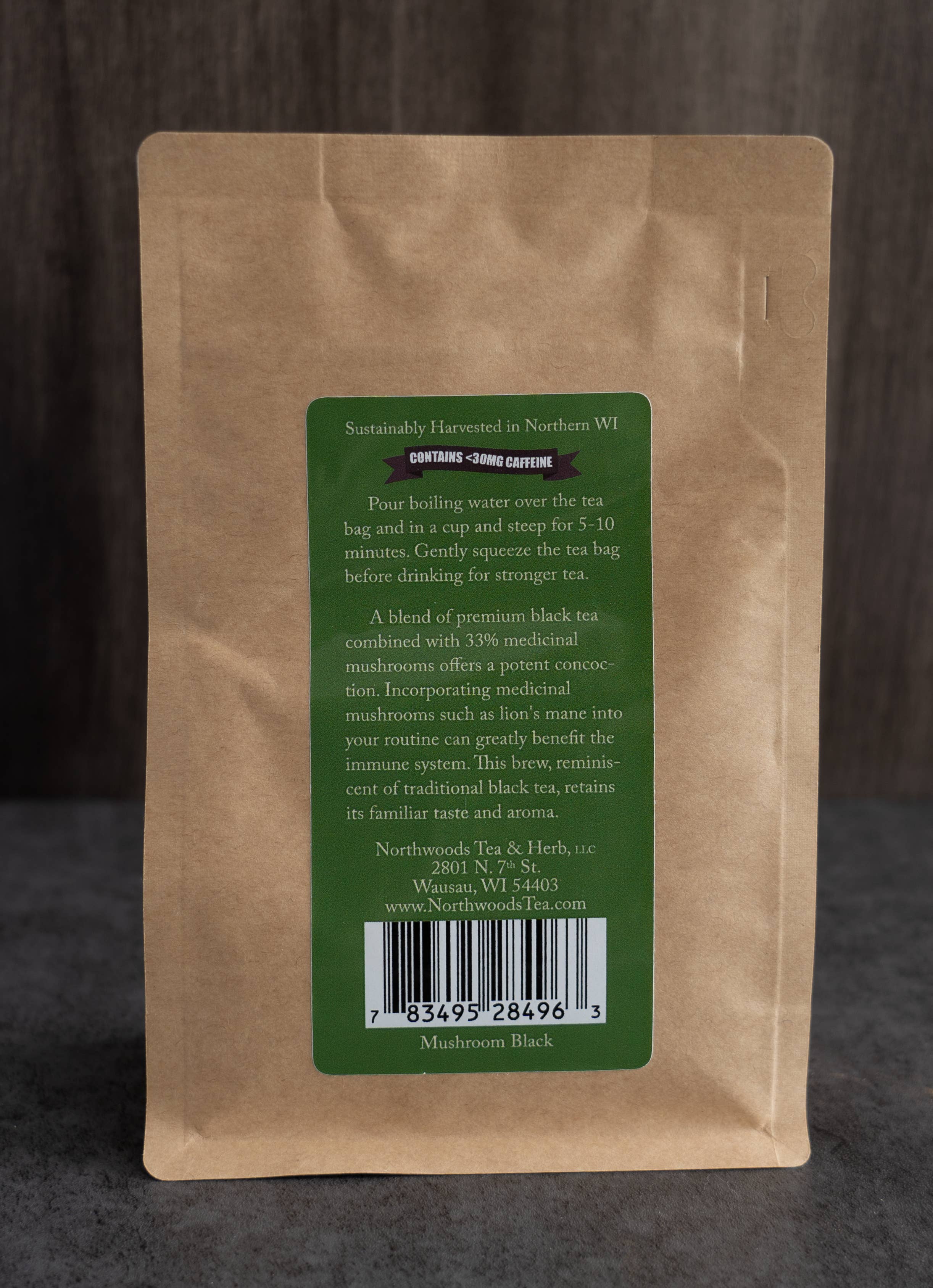Mushroom Black Tea