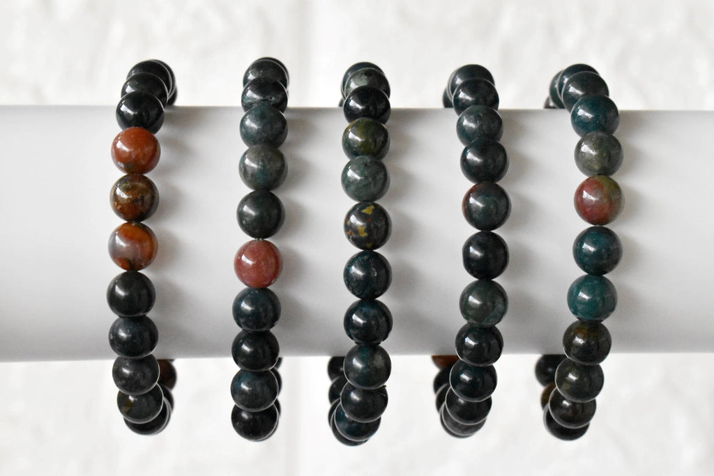 Healing Bracelet | Bloodstone | Gemstone Bracelet