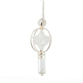Clear Quartz Merkaba Spinning Pendulum