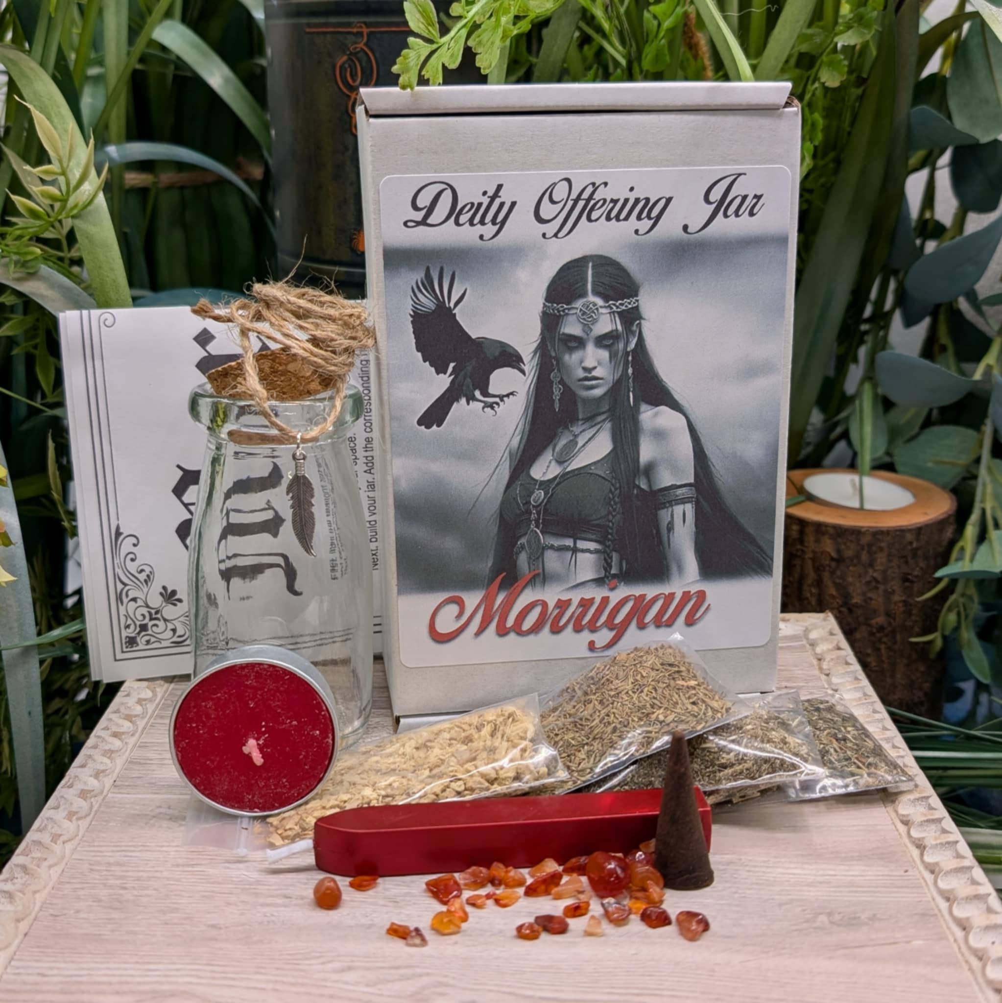 Morrigan– Strength, Transformation & Courage Offering Kit