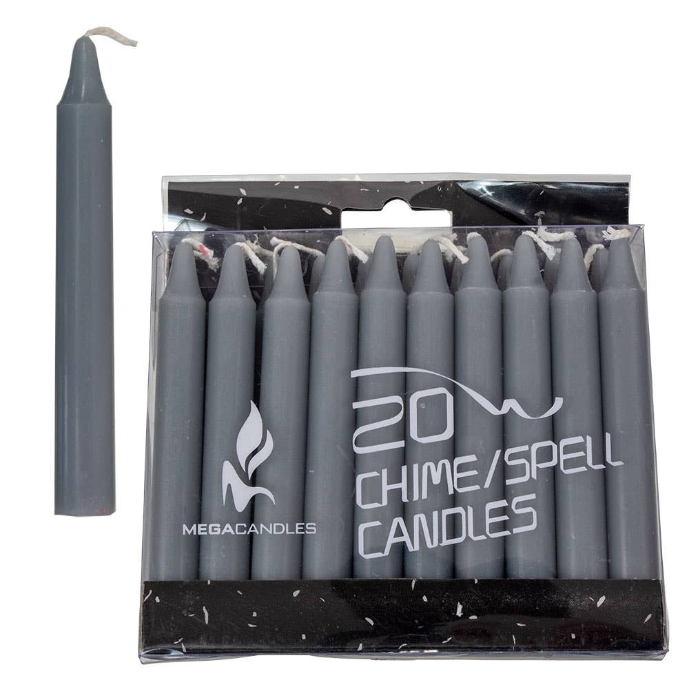 Mini Ritual Candles Grey