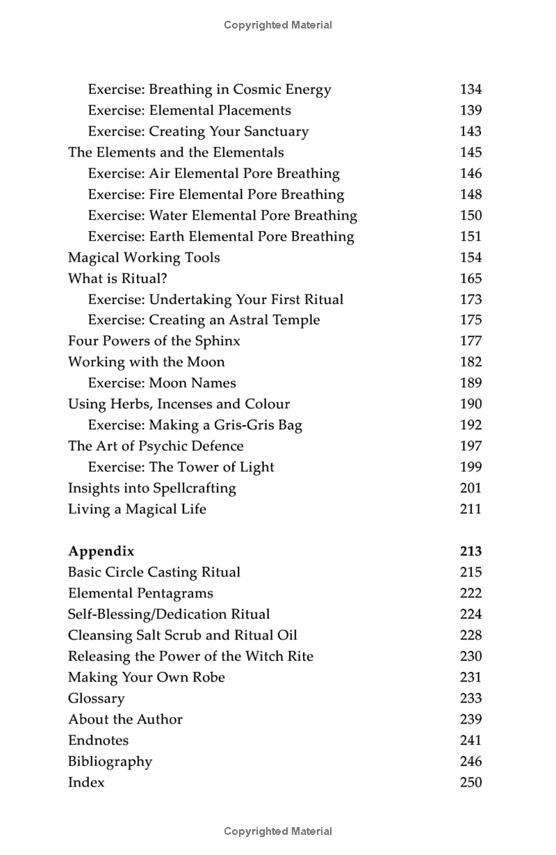 Contemporary Witchcraft: Foundational Practices for a Magic