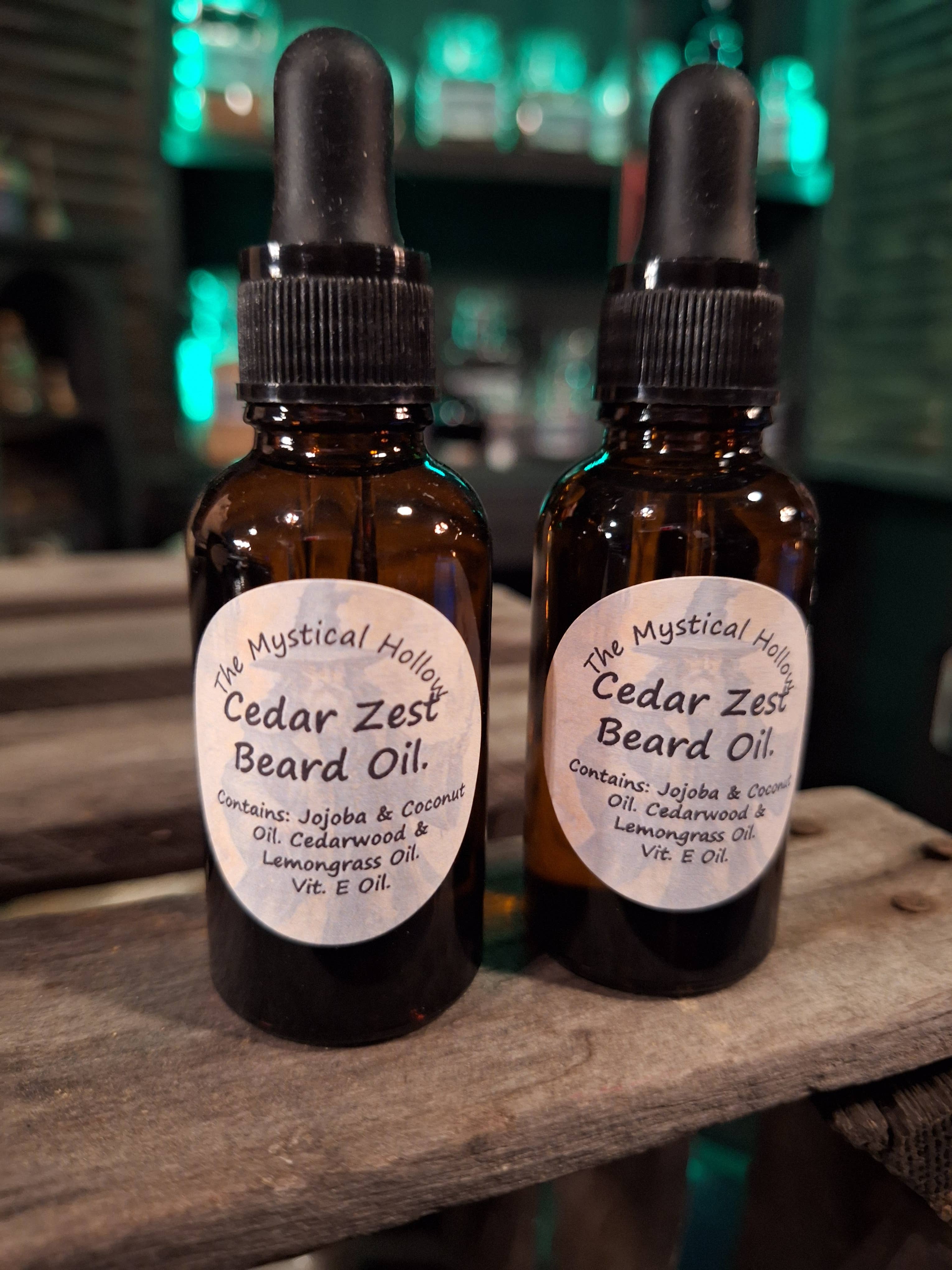 Cedar Zest Beard Oil