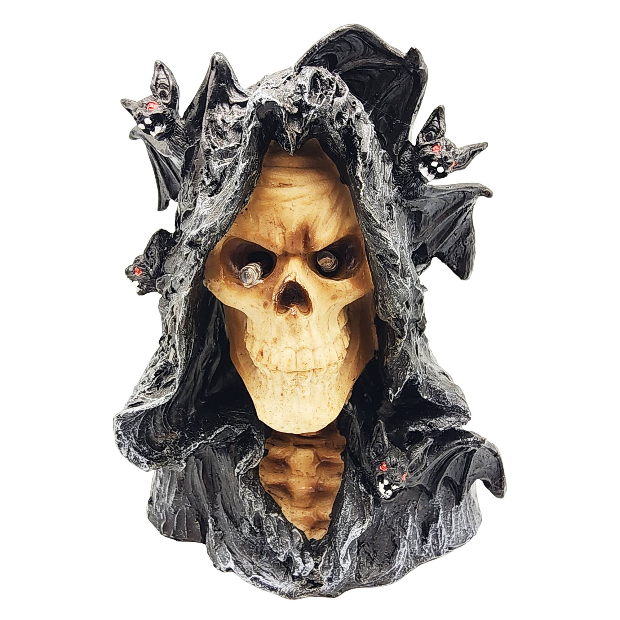 Grim Reaper & Bats With LED Eyes