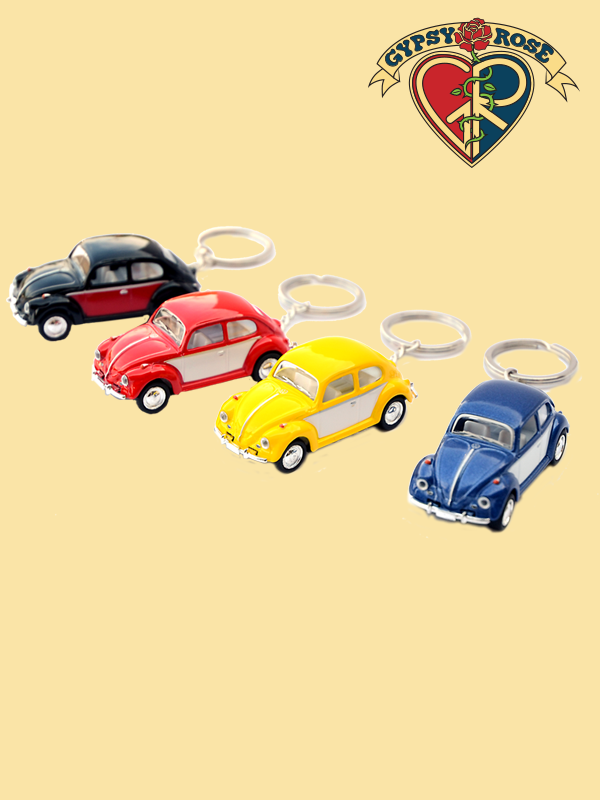 1967 Volkswagen Classical Beetle (2-Tone) with Keychain