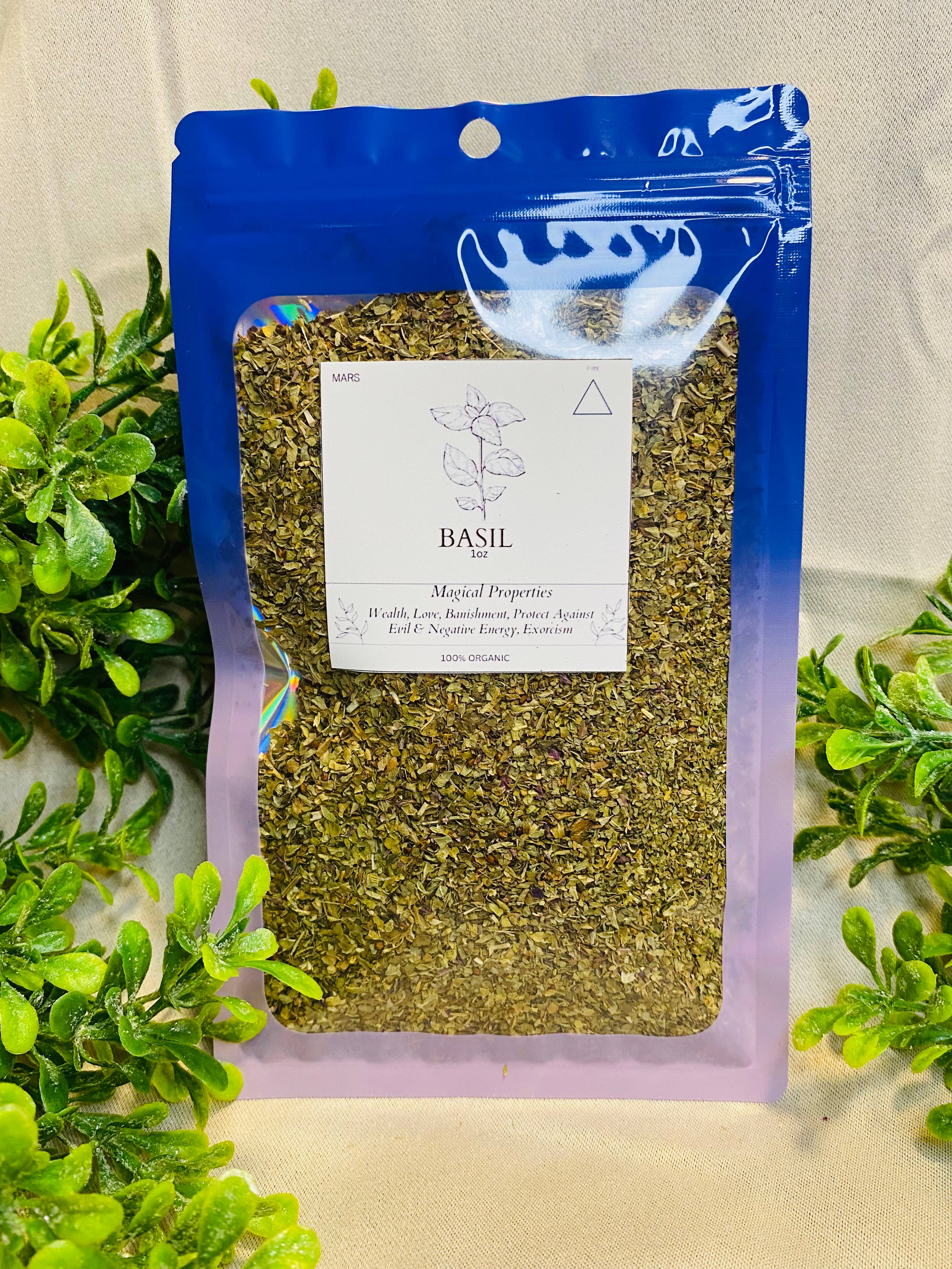 Basil Leaf -100% Organic