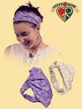 CALICO EXPANDABLE HEAD BAND / KERCHIEF